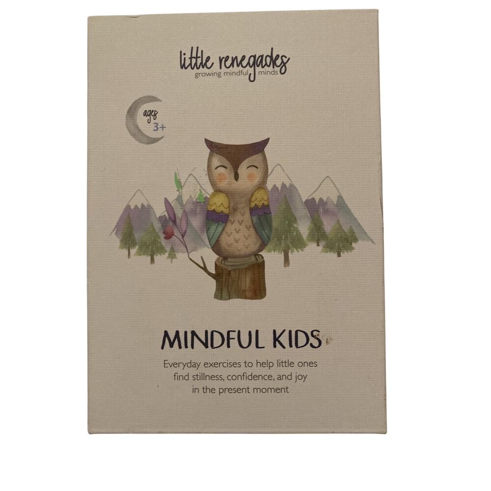 LITTLE RENEGADES Mindful Kids Cards Everyday Exercises Mindfulness Stillness....